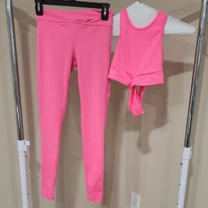 Fashion Nova Hot Pink Activewear Set